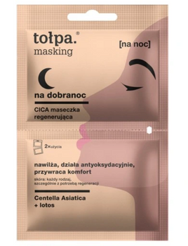 Tołpa Masking Na Dobranoc  Maseczka 2w1 10 ml