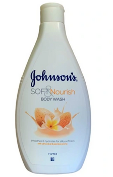 Johnson's Soft & Pamper Żel pod prysznic Olejek migdałowy & Jaśmin 400 ml