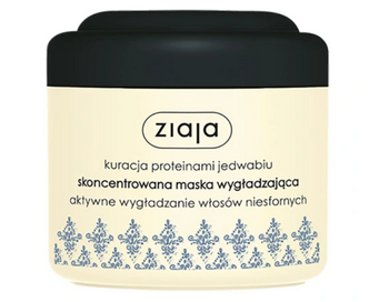 Ziaja Kuracja proteinami jedwabiu.Skoncentrowana Maska wygładzająca 200ml