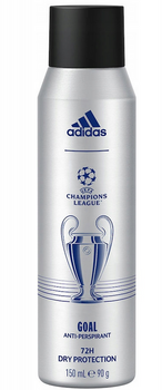 Adidas Uefa Champions League Goal Edition  Antyperspirant w sprayu dla Mężczyzn 150 ml