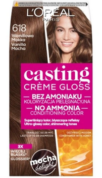 L'Oreal Paris Casting Creme Gloss Farba do włosów 618 Waniliowa Mokka