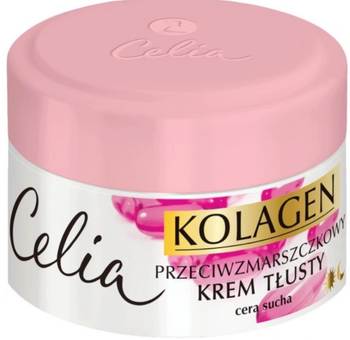 Celia Kolagen Witaminy A+E Tłusty Krem do twarzy 50 ml