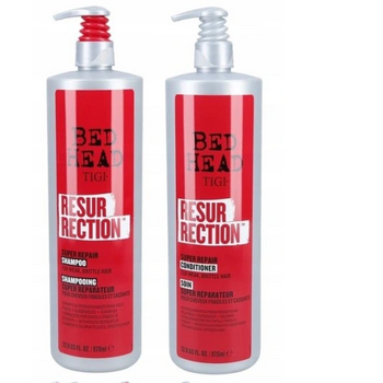 Tigi BH Resurrection Szampon 970ml+Odżywka 970ml