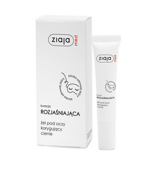 Ziaja Med Rozjasniający Żel pod oczy korygujący cienie 15 ml