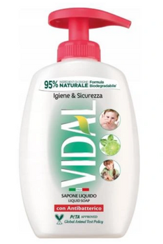 Vidal  Mydło w płynie antybakteryjne 300 ml Antibatterico