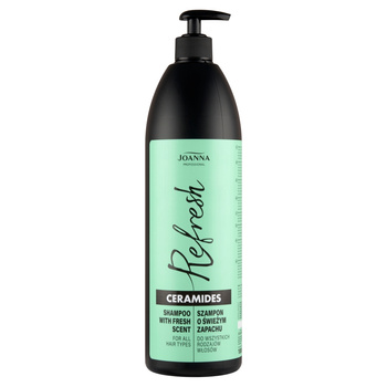 Joanna Professional Refresh Ceramides Szampon o świeżym zapachu 1000 ml