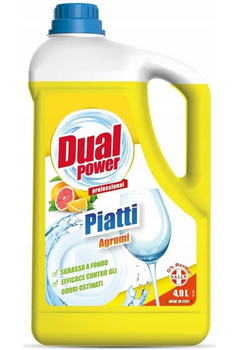 Dual Power  Agrumi Płyn do naczyń cytrynowy 4,9 L