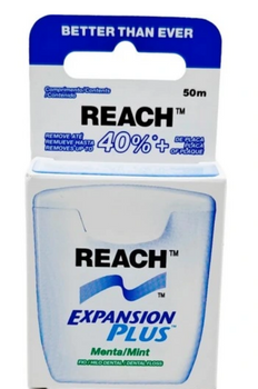 Johnson's Reach Expansion Plus Mint Waxed Nić dentystyczna 50 m