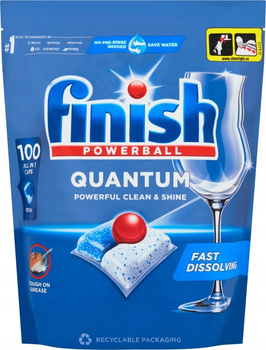 FINISH Quantum All in 1 kapsułki do zmywarki 100szt.