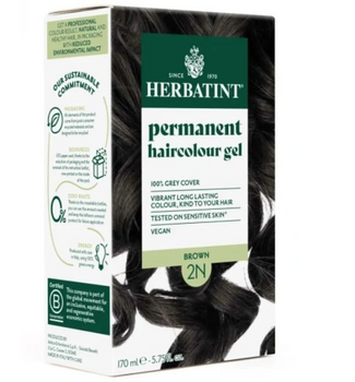 Herbatint Farba 170 ml 2N Brązowy