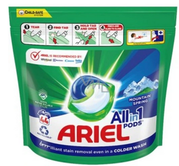Ariel Kapsułki do Prania Mountain Spring 44 szt