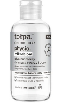 TOŁPA Dermo Face Physio Mikrobiom Płyn Micelarny Mini do mycia twarzy i oczu łagodzący podrażnienia 100 ml