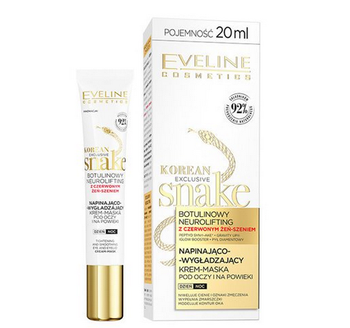 Eveline Cosmetics Exclusive Snake 50+/70+ Krem-Maska pod oczy i na powieki 20 ml