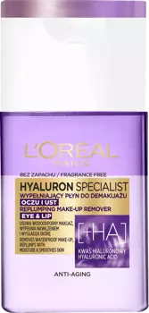 L'oreal Paris Hyaluron Specialist Wypełniający Płyn do demakijażu oczu i ust  125 ml