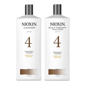 NIOXIN 4 Zestaw Duo 2x1000ml Szampon+Odżywka