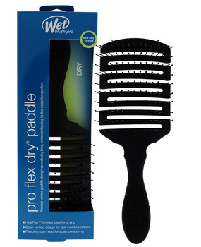 Wet Brush Pro Flex Dry Paddle Black