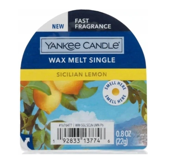Yankee Candle Classic Wax Sicilian Lemon 22 g